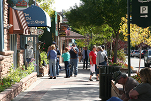 Estes downtown and Stanley Hotel
